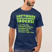 Funny Software Developer Coder Spaß T-Shirt (Vorderseite)
