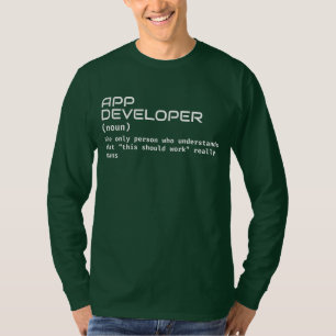 Funny Software Developer Definition Shirt