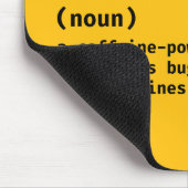 Funny Software Developer Desk Pad Mousepad (Ecke)