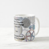 Funny Software ENGINEER Joke Ändern Sie eine Glühb Kaffeetasse (VorderseiteRechts)