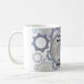 Funny Software ENGINEER Joke Ändern Sie eine Glühb Kaffeetasse (Links)