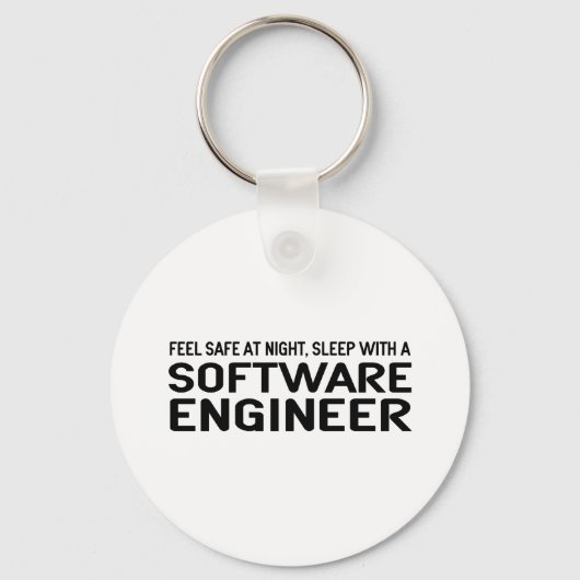 Funny Software Engineer Schlüsselanhänger (Vorderseite)