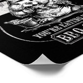 Funny Soggy Beaver Grillen, wenn es nicht ganz auf Poster (Ecke)