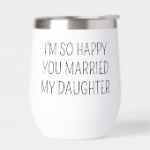 Funny Sohn im Gesetz Geschenk, ich bin so glücklic (Links)