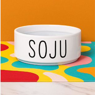 Funny Soju Dog Napf