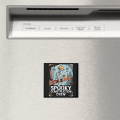 Funny Soky Skeleton Workers Halloween Construction Magnet (In Situ (Geschirrspüler))