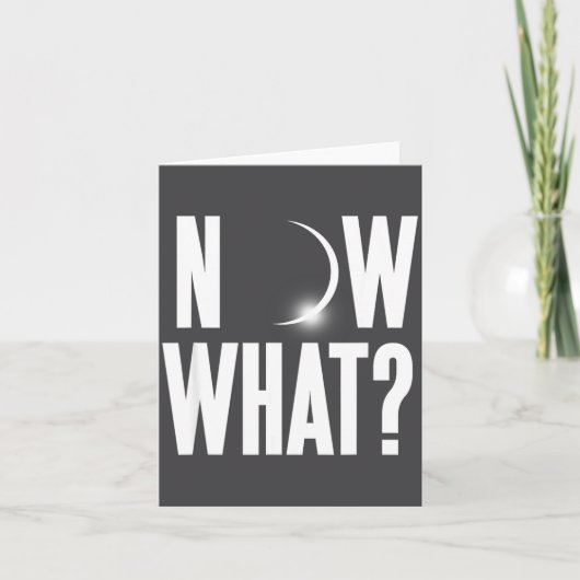 Funny Solar Eclipse August 2017 Karte (Vorderseite)