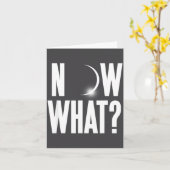 Funny Solar Eclipse August 2017 Karte (Gelbe Blume)