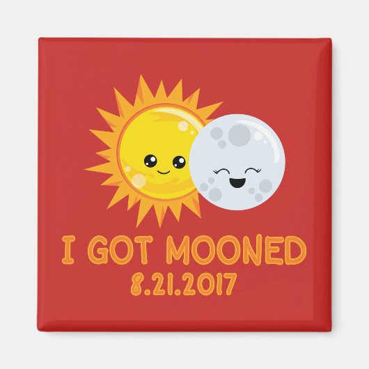 Funny Solar Eclipse | I GOT Magnet (Vorne)