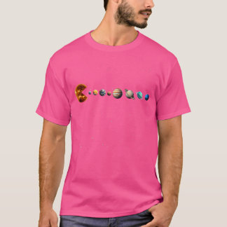 Funny Solar System - Astronauten Weltraumvideospie T-Shirt