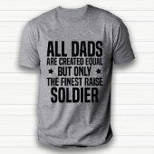 Funny Soldier Vater oder Husband Apprecive White T-Shirt