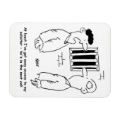 Funny Solicitor oder Rechtsberuf Magnet (Horizontal)