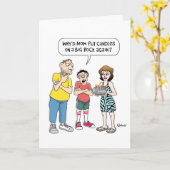 Funny Son Birthday Karte (Gelbe Blume)