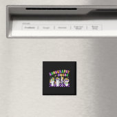 Funny Sonography Squad Mardi Gras Carnival Sonogra Magnet (In Situ (Geschirrspüler))