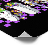 Funny Sonography Squad Mardi Gras Carnival Sonogra Poster (Ecke)