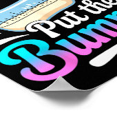 Funny Soon To Be Dad Gif My Humn' Put The Bump In Poster (Ecke)