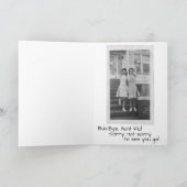 Funny Sorry, dass du mit Menopause kämpfst Karte (Innenseite)