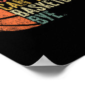 Funny Sorry kann nicht Basketball von Lover Basket Poster (Ecke)