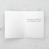 Funny Sorry Therapy Sessions Humor Mother's Day Karte (Innenseite)