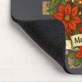 Funny Sorta Festive Mostly Feral Ssum Christmas Os Mousepad (Ecke)