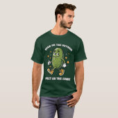 Funny sour sweet pickle T-Shirt (Vorne ganz)
