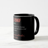 Funny Sous Koch Definition Tasse (VorderseiteRechts)