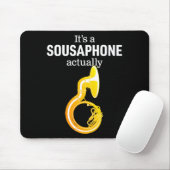Funny Sousaphone Humor For Proud Sousaphonist Marc Mousepad (Mit Mouse)
