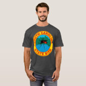 Funny South Carolina Mosquito Staat Bird T-Shirt (Vorne ganz)