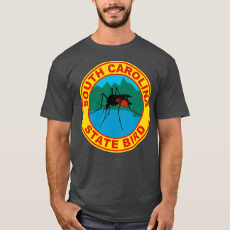Funny South Carolina Mosquito Staat Bird T-Shirt