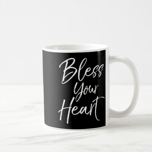 Funny Southern Christian Saying Quote Gift Bless Y Kaffeetasse (Rechts)