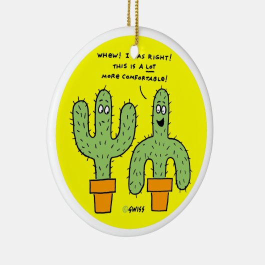 Funny Southwest Christmas Tree Ornament (Rechts)