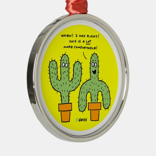 Funny Southwest Christmas Tree Ornament (Rechts)