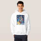 Funny Space Adventure T-Shirt für Dreamer und Tier Hoodie (Vorne ganz)