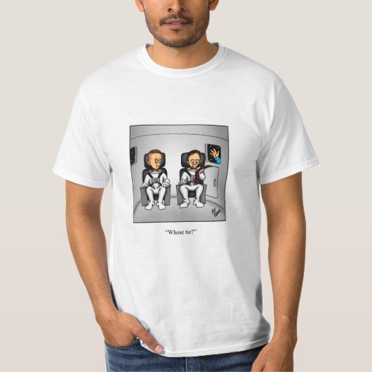 Funny Space Exploration Spaß Tee Shirt (Vorderseite)