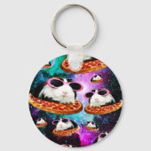 Funny space guinea pig schlüsselanhänger (Vorderseite)