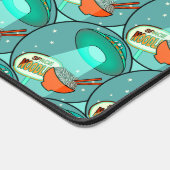 Funny Space Noodles Schreibtischunterlage (Ecke)