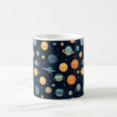 Funny Space Pattern Kaffeetasse (Mittel)