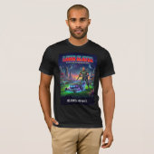 Funny Space Soldier Tactical Lawn Mowing T-Shirt (Vorne ganz)