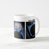 Funny Spaceship Stickman Tasse - 093 (VorderseiteRechts)