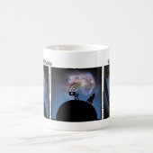 Funny Spaceship Stickman Tasse - 093 (Mittel)