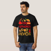 Funny Spanish Teacher T-Shirt (Vorne ganz)