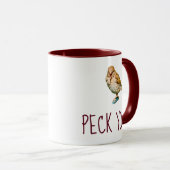 Funny Sparrow - Peck You Tasse (VorderseiteRechts)