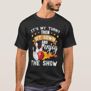 Funny Spaß Bowler Bowling T-Shirt