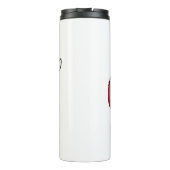 Funny Spaß Coffee Quotes für Kaffeeliebhaber Gesch Thermosbecher (Rückseite)