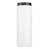 Funny Spaß Coffee Quotes für Kaffeeliebhaber Thermosbecher (Rückseite)