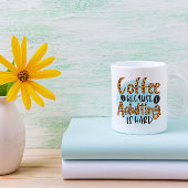 FUNNY SPASS COFFEE QUOTES KAFFEE TASSE