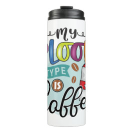 Funny Spaß Coffee Quotes Thermal Tumbler Thermosbecher