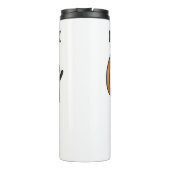 Funny Spaß Coffee Quotes Thermal Tumbler Thermosbecher (Rückseite)