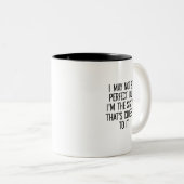 Funny Spaß Geschwisterer Rivalität Schwester Zweifarbige Tasse (VorderseiteRechts)