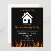 Funny Spaß Housewarming Party Einladung (Vorne/Hinten)